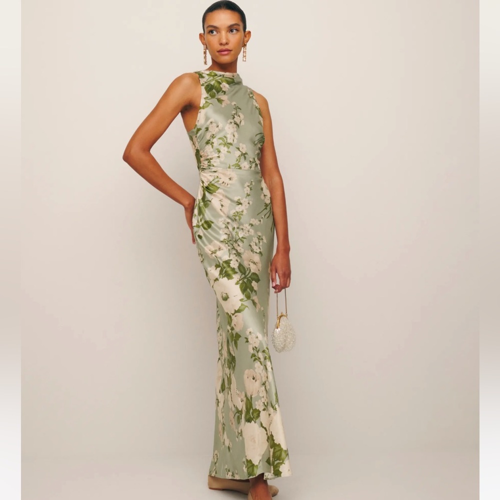 Reformation Anaiis Silk Dress | Size 6